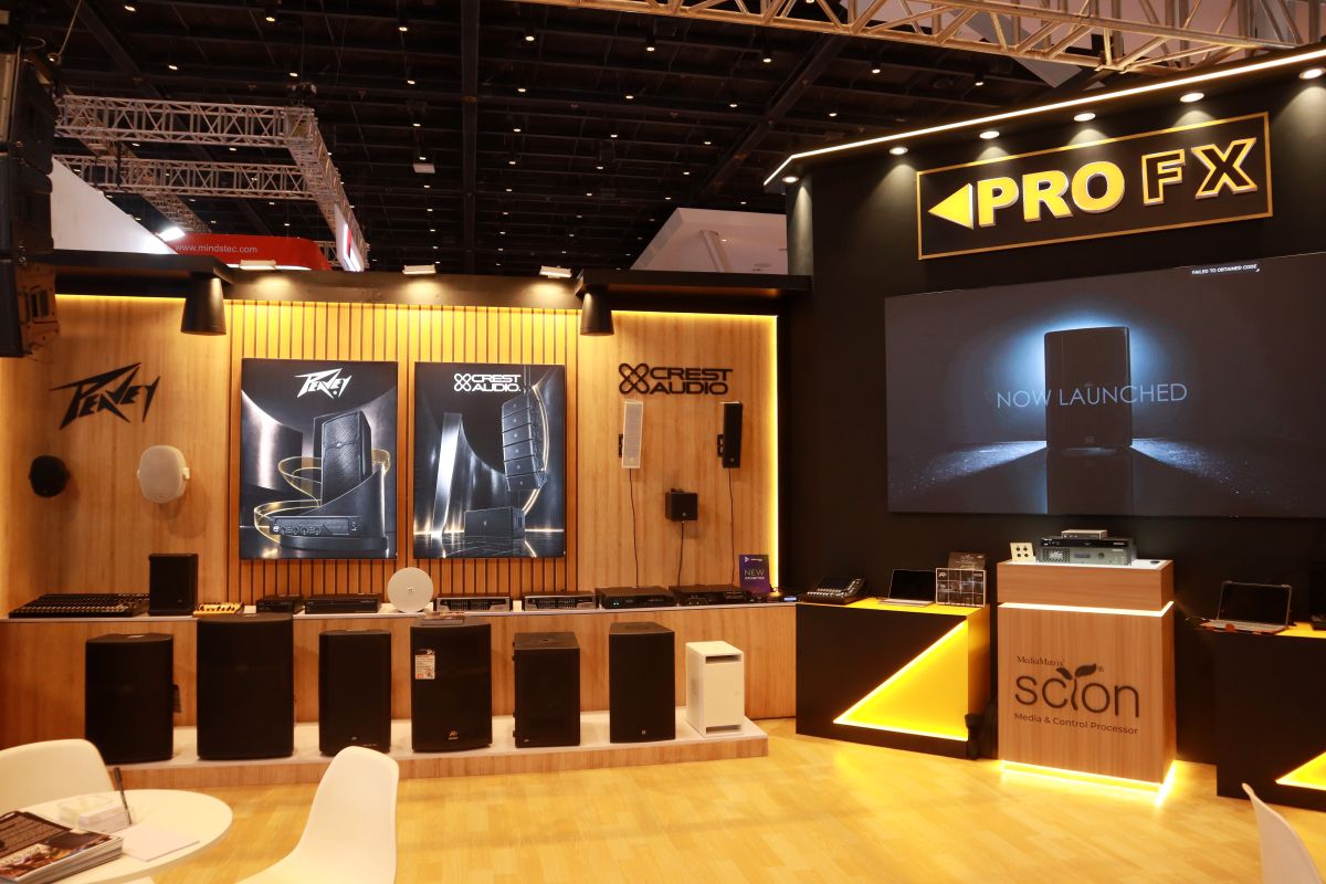 Peavey Commercial Audio sees strong interest in networked solutions at InfoComm India 2026